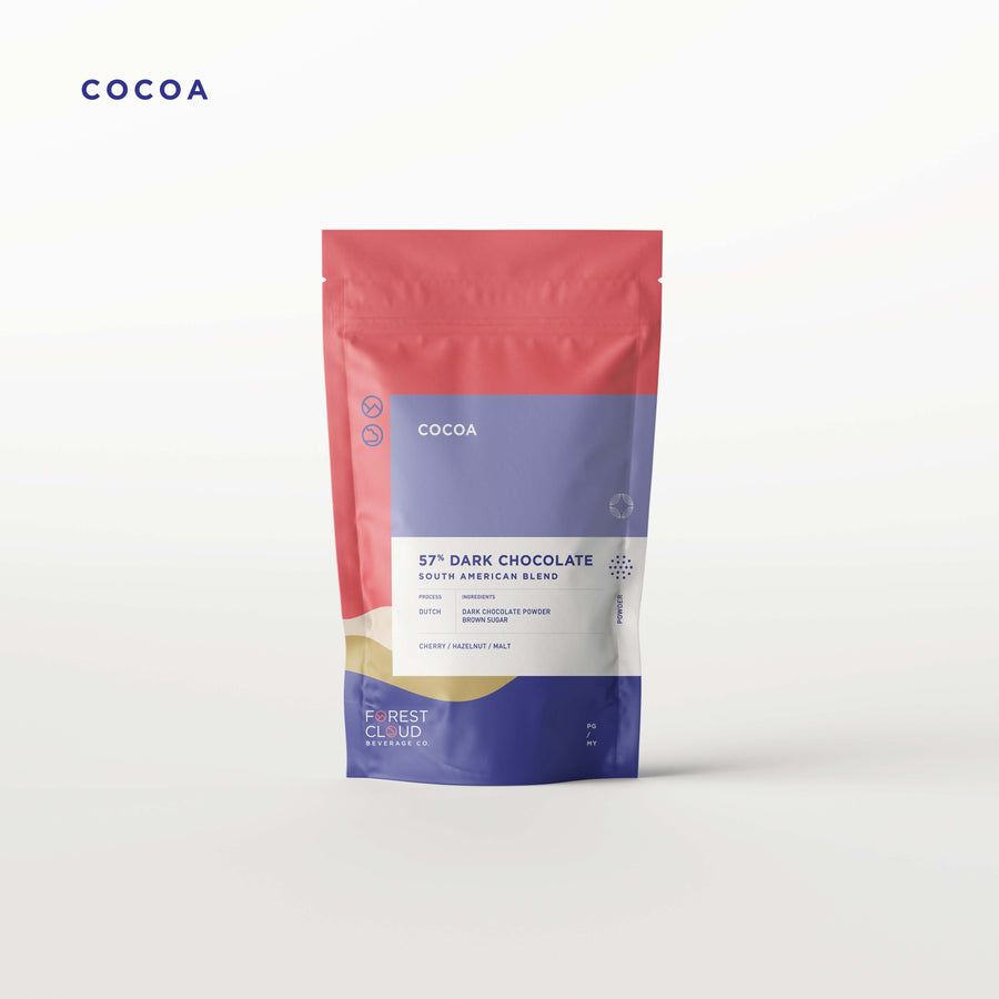 57% Dark Cocoa Powder for Forest Cloud tea cocoa and powders collection