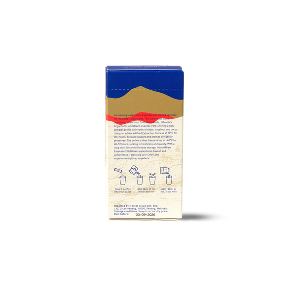 Forest Cloud InstantBrew Espresso Blend 2.0 (10 sachets)