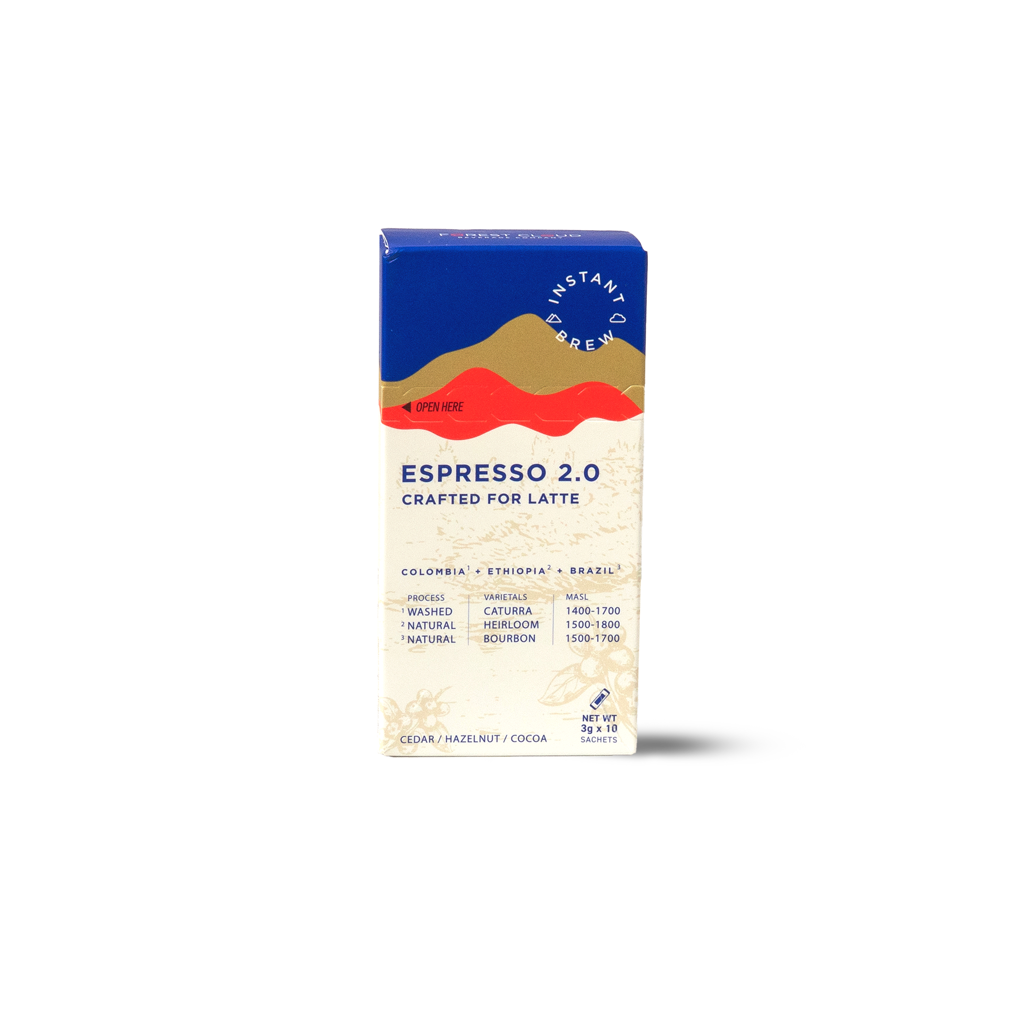 Forest Cloud InstantBrew Espresso Blend 2.0 (10 sachets)