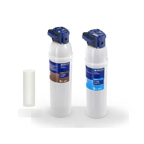 HERO Filter Solution Package with prefilter, BRITA PURITY C300 Finest and C150 Quell ST