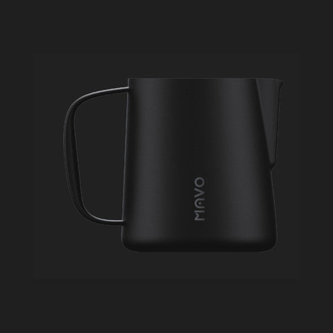MAVO DRAIFT Milk Frothing Pitcher in Obsidian Black