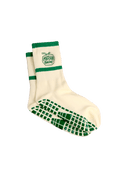 Matchalates Mid-Calf Grip Socks